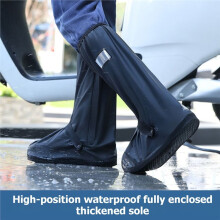 Waterdichte, Antislip Regenovertrekken met Reflectoren en Ritssluiting, Opvouwbaar, voor Fietsen, Sneeuw en Regenachtig Weer. M