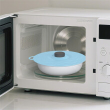 Silicone Food Storage Lids,BPA-Free Suction Cup Lids,Microwave Splatter Cover,5 Sizes Reusable Heat Heatproof Lids