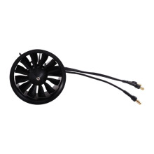 50mm 12 Blades EDF Ducted Fan with 2627-3500KV Brushless Outrunner Motor for Model Jet Aircraft Hovercraft