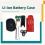 3Core 18650 Battery Storage Box Case for  M12 12V Power Tools Replacement Battery Storage Box Protection Board 4