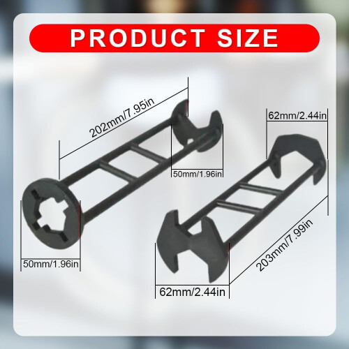 (A, -) 2026 Multifunctionele Gootsteensleutel - A+B 2