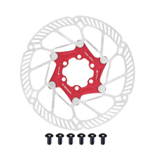 Disque de Frein pour Vélo VTT 160 mm, Rotor Flottant avec Dissipation de Chaleur pour Vélo de Route et VTT A