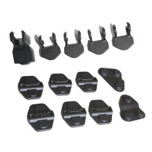 Cubierta de Cerradura de Puerta y Accesorios de Ajuste de Cubierta de Tornillo de Puerta para   JL 2018-2022 Gladiator JT 2020-2022