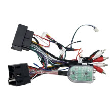 Stromkabelbaum mit Audiokonverter für TT A3 S3 RS3 A4 S4 Multimedia-Autoradio-Videoplayer
