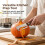 (1PC, -) Premium Vegetable Peeler – Wooden Handle, Multi-functional Kitchen Tool 2