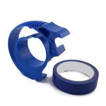 Painter Masking Tape Applicator Dispenser Machine with Tape Cutting Tool for Repair and Beautify Crack in Tile