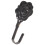 2Pcs Metal Rose Flower Curtain Tie Back Tieback Holders Wall Hooks Decor 6