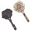 2Pcs Metal Rose Flower Curtain Tie Back Tieback Holders Wall Hooks Decor 7