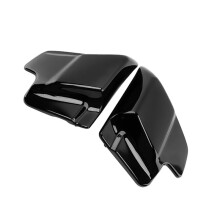 Motorcykel Vänster Höger Batterisidan Täcka Fairing Skyddspanel för Touring Electra Street Glide Road King 97-08