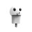 Cord Protector Silicone Charger Data Cable Protector, Silicone Power Adapter Cartoon Travel Adapter Organizer White 1