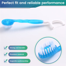 24Pcs Disposable Toothbrush, Individually Wrapped Travel Toothbrush, Soft Bristles, Dental Floss, with Toothpick