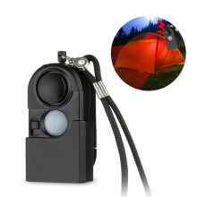 3 Détecteurs de Mouvement Portables pour le Camping, Alarme Capteur de Mouvement Infrarouge PIR 120 DB, Sans Fil, Sécurité et Antivol pour la