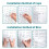 Peg Board Bins Peg Board Cups with Hooks & Loop 12Pack,Peg Board Organizer Accessories, Peg Board Tools Organizer A 4