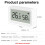 Tuya Zigbee Temperature Humidity Sensor Thermomete Hygrometer Home Automation APP for Alexa  Assistant 7