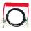 Mechanical Keyboard Coiled Cable Type C to USB Data Cable Game Keyboard Cable Mechanical Keyboard Cable Red 4