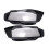 2Pair Front Left&Right Car Headlight Lens Light Cover for  A4 B8 2008-2012 7