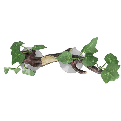 Reptile Corner Branch with Suction Cup for Climbing and Decoration 1