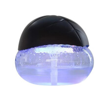 Vattenbaserad Luftrenare Air Washer Air Freshher med 7 LED-Färgskiftande Ljus Air Revitalizer & Freshener Svart EU-Kontakt