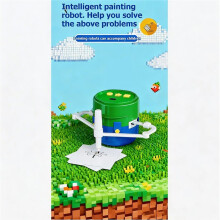 Early Educational Interactive Painting Robot for Kids Automatic Drawing Art Enlightenment Toy Learning Gift