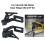 For Bambu P2S CNC Metal Door Hinge 180/270 Kit 3D Printer Upgraded Kit for  P2S 3D Printer 8