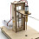 Desktop Drill Students Science and Technology Small Production Invention DIY Wooden Board Drilling Model Tools 2