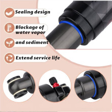 MEROCA Bicycle Shock Absorbers, Mountain Bike Air Rear Shock Absorbers, Suitable for Mountain Bikes,