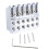 6 String Locking Nut Guitar Bridge String Locks for Headless Electric Guitar Replacement Parts 3