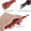 5 Pcs Linocut Carving Tools Set, Triangular Carving Wood Chisel V Shaped Knifes for Printmaking Woodcarving Beginners 2