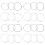 24Pcs 150Xl/.009In Electric Guitar Amp Strings Set for 1