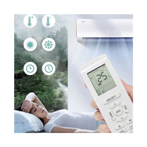 2x Yap1f Air Conditioner Remote Control For Gree Yap1f Home Heating And Cooling Function Replacement Remote Control 1