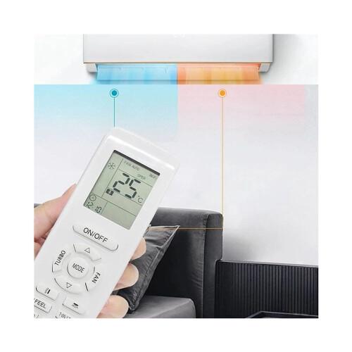 2x Yap1f Air Conditioner Remote Control For Gree Yap1f Home Heating And Cooling Function Replacement Remote Control 2