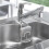 Wall-Mounted Metal Sink Organizer for Sponge and Soap Storage 7