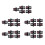 25pcs PCB Mount 2 Position Stereo Audio Video Jack RCA Female Connector 1