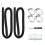 Swimming Pool Replacement Hose,Pool Filter Replacement Hose for Pools Diameter,Long Filter Pump Hose 1