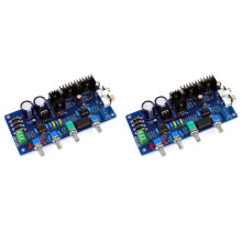 2X Preamplificatore Tone Board, 2.0 Preamplificatore Stereo HIFI NE5532 Tone Board Preamplificatore, Amplificatore Preamplificador