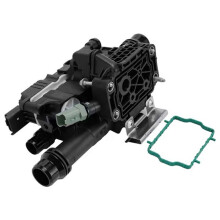 Car Engine Water Chamber Thermostat Housing 9803549480 9850364680 for 208 308 5008 1.6 BlueHDi 8V
