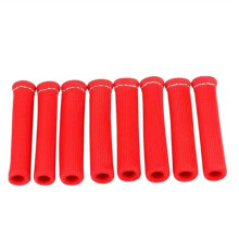 8pcs Wire Boot 1200F Heat Shield Protective Cover Automotive Flexible Wire Heat Shield Fiberglass Insulator
