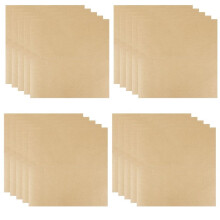 100Pcs Pour over Coffee Filter,Natural Square Disposable Coffee Filter Paper for Pour over Coffee Maker Drippers