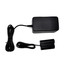 EN-EL15 Dummy Battery & AC Adapter Kit for Z5, Z6, Z6II, Z7, Z7II, D800, D780, D500, D600, D610, D750 EU PLUG