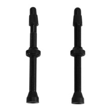 2 Stück Rennrad-MTB-Tubeless-Felgenreifen-Presta-Ventile, 78 mm, Aluminium, F/V-Ventilschaftkern, Abnehmbare Düse, Fahrradteil