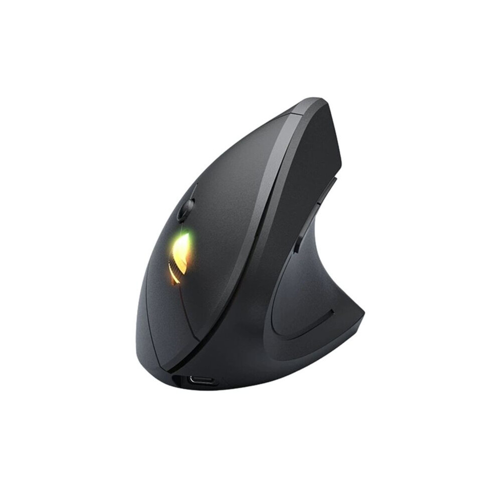 2.4Ghz Wireless Vertical Ergonomic Mouse Rechargeable Mice Dpi 800/1200/1600 For Laptop Pc Desktop Black 4712070838754