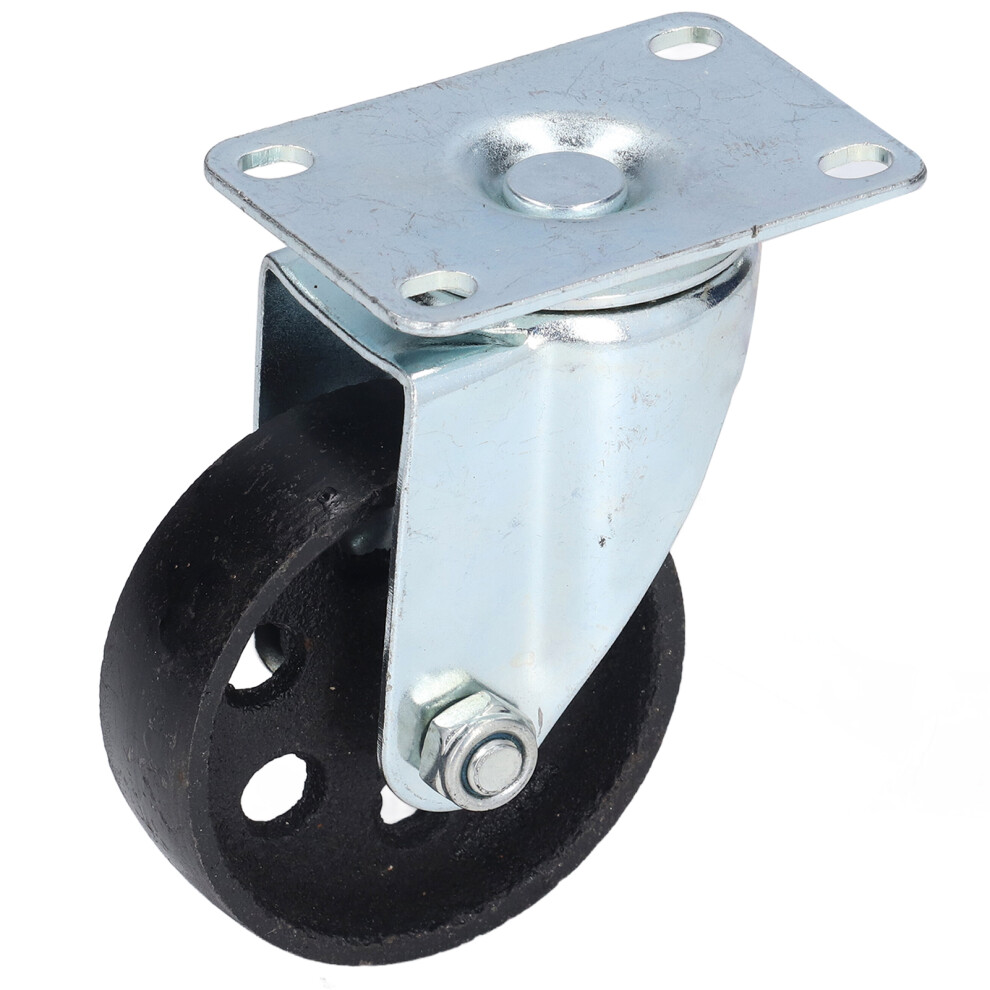 Cast Iron Swivel Caster 3.5in for Warehouse Use