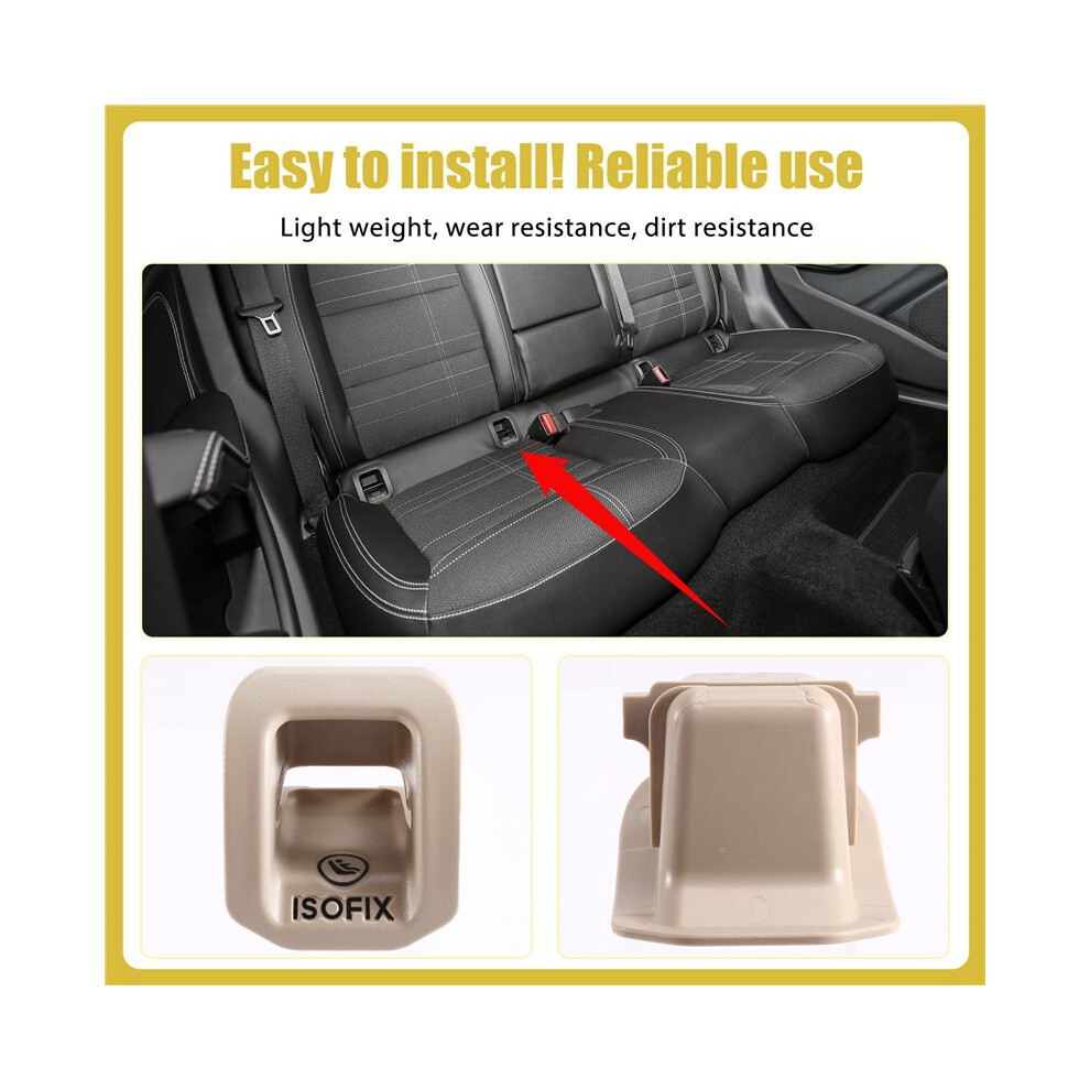 1769230100 Car Child Isofix Adapter Cover For A Class W176 Gla200 Cla220 4711641874146