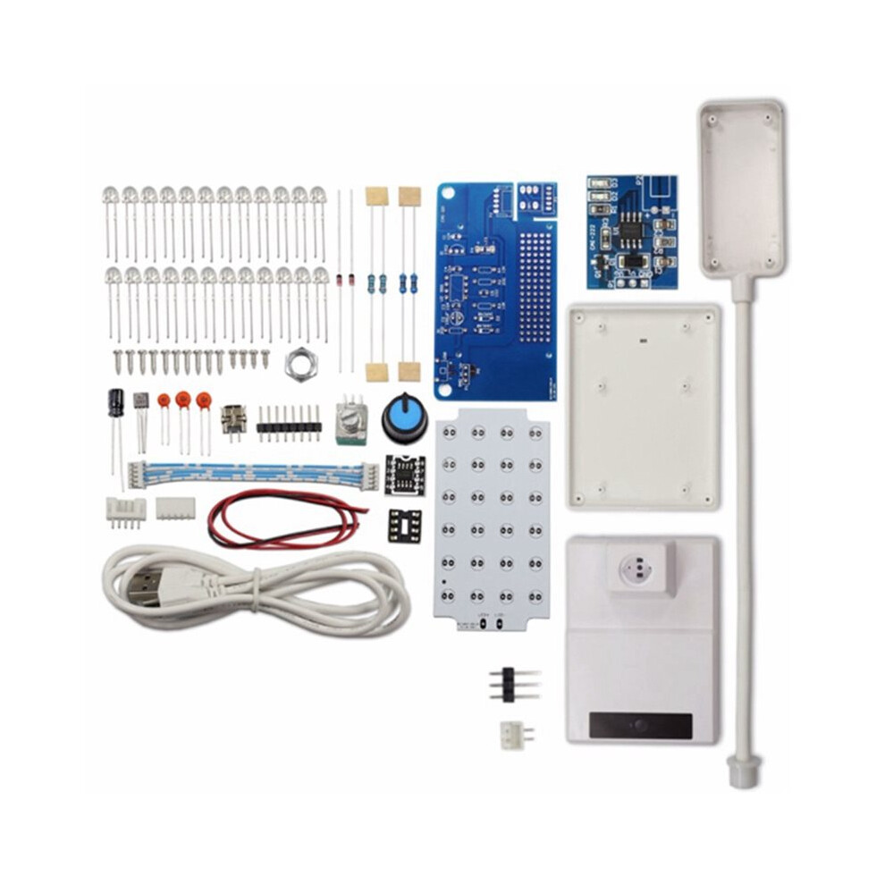 Ne555 Led Dimming Table Lamp Kit Pwm Circuit Diy Soldering Assembly Diy Electronic Kit With Potentiometer 4713759498672