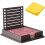 Sticky Note Holder with Stencil, Sticky Note Dispenser Compatible with Note, Note Organizer for Note Pad,A 4
