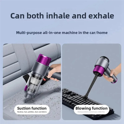 Wireless Blowing and Suction Integrated Handheld Small Car Vacuum Cleaner 1