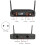 Wireless Microphone Headset 4 Channel UHF Fixed Frequency Dynamic Microphone for Karaoke Wedding Party Band Church EU 2