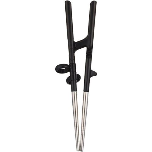 Stainless Steel for Training, Chopsticks for Simple Beginner Training, and Right Hand Correction for Children Learning