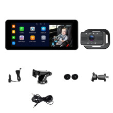 6.86'' IPS Screen Car Monitor CarPlay Android Auto Navigation Cast Baby Monitoring IR Night Vision Camera