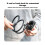 Mounting Magnetic Base for  Go Ultra Accessories Magnetic Mount Adapter Foldable Steering Holder Bracket Base 6